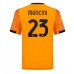 AS Roma Gianluca Mancini #23 Bortedrakt 2025-26 Korte ermer